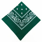 1/2/3/5PCs Unisex men women bandana hairband cowboy mens biker sports headwear wrist hairwrap single head wrap scarf