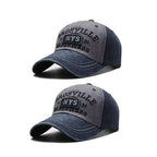 Washed Embroidered Baseball Cap with Curved Brim for Everyday Style