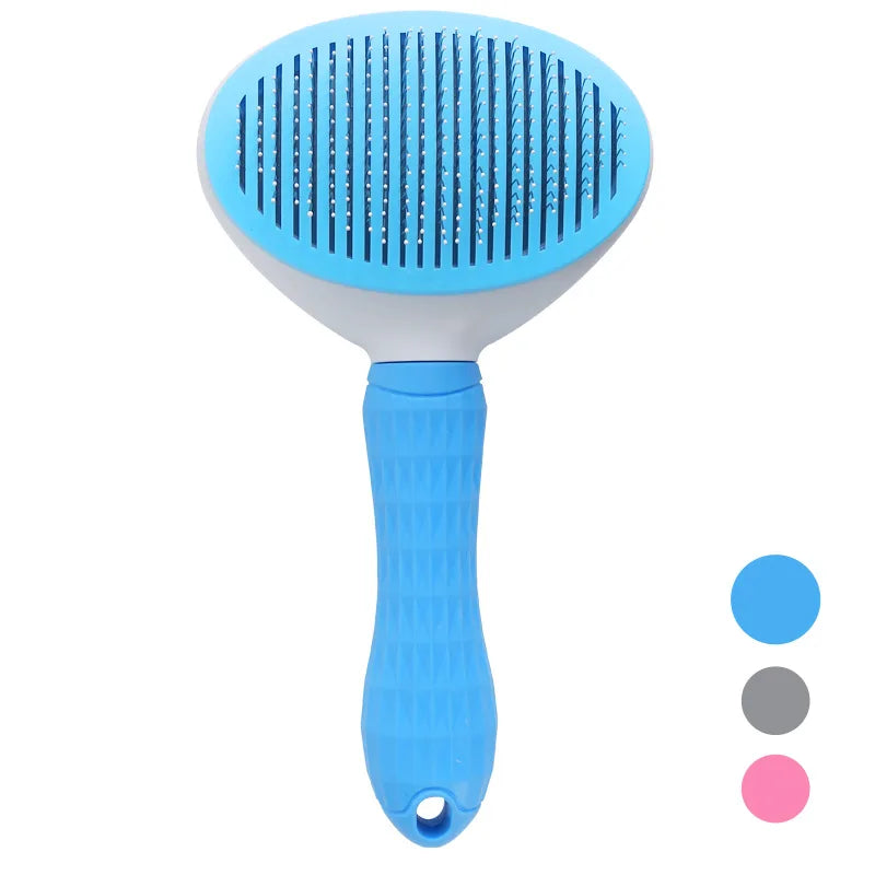 Self-cleaning Pet Hair Remove Comb Cat Slicker Brush Pet Hair Removal Comb For Cats Grooming Brushes Dog Combs Cat Accessories - WTN Essentials 