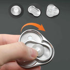 Triangle Spinner Flip Coin EDC Fidget Push Coin Decompression Hand Toy Handle Piece Fidget Spinner Fun Toy