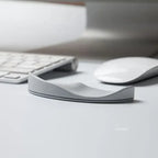 Ergonomic Silicone Mouse Pad with Wrist Rest – Non-Slip Gel Support Mat for Office, Gaming, and PC
