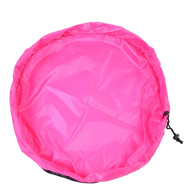 Children Toy Cushion Toy Storage Bag Large Clean Organizer Play Pad Durable Building Block Toy Storage Bag Outdoor Mat