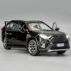 RAV4 Diecast Toy Car with Light & Sound – Alloy Model Vehicle Toy