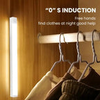 Wireless Rechargeable LED Night Lights Motion Sensor Lights Closet Kitchen Night Lights Bedroom Sensor Light Cabinet Stair Light