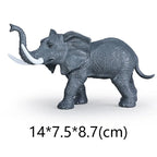 NEW Wild Animal Zoo Tiger Kangaroo Elephant Snake Bear Deer Koala Squirrel Model Figurine Collecta Toy Figures Gift for Children