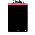 12 inch LCD Writing Tablet for Kids-Reusable Drawing Board, Eye Protection Screen, Lock Button & Instant Erase-Educational Gift