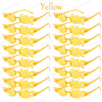 12-120Pcs Fire Flame Sunglasses Rimless Fire Sunglasses Candy Color Party Sunglasses Wedding Funny Sunglasses for Guest