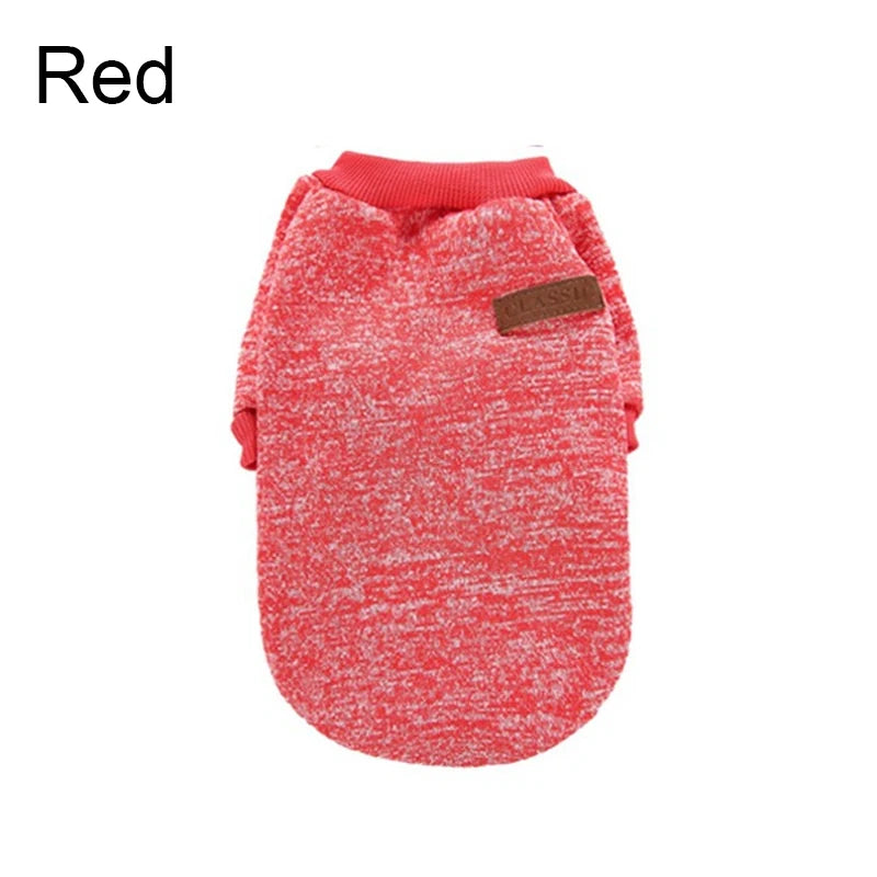 Cozy Fleece Winter Clothes for Small Dog Breeds