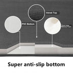 Super Absorbent Coral Velvet Bathroom Mat – Non-Slip Door & Floor Mat