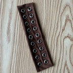 Punk Girl Hollowed Out Eyelets Wide Elastic Headband Stretchy Metal Rock Steampunk for Sports Headbands Hair Accessories