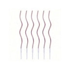 6/12/48pcs Birthday Candles Spiral Cake Candles  Long Thin Cake Candles For Wedding Party And Cake Decoration