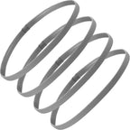 4PCS Unisex Sports Thin Headband Non-Slip Elastic Women Men Yoga Hair Bands Sweatband Football Running Biking Sports Hairband