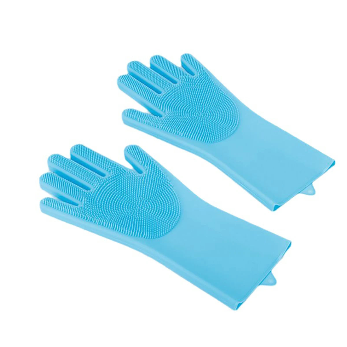 Pet Grooming Cleaning Gloves Dog Cat Bathing Shampoo Glove Scrubber Magic Dishwashing Cleanner Sponge Silicon Hair Removal Glove - WTN Essentials 