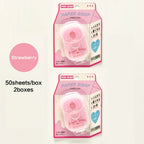 Portable Hand Soap Sheets for Travel | Dissolving Cleanser Wipes | Alcohol-Free | On-the-Go 50 sheets/box