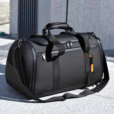 Large Capacity Travel Duffel Bag - Durable Oxford Cloth, Spacious & Stylish Overnight Sports Gym Bag with Multiple Compartments
