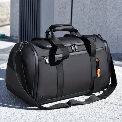 Large Capacity Travel Duffel Bag - Durable Oxford Cloth, Spacious & Stylish Overnight Sports Gym Bag with Multiple Compartments