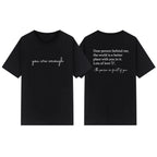 Dear Person Behind Me T-shirt You Are Enough TShirt Mental Health Matters Tshirts Unisex Graphic T Shirts Aesthetic Top
