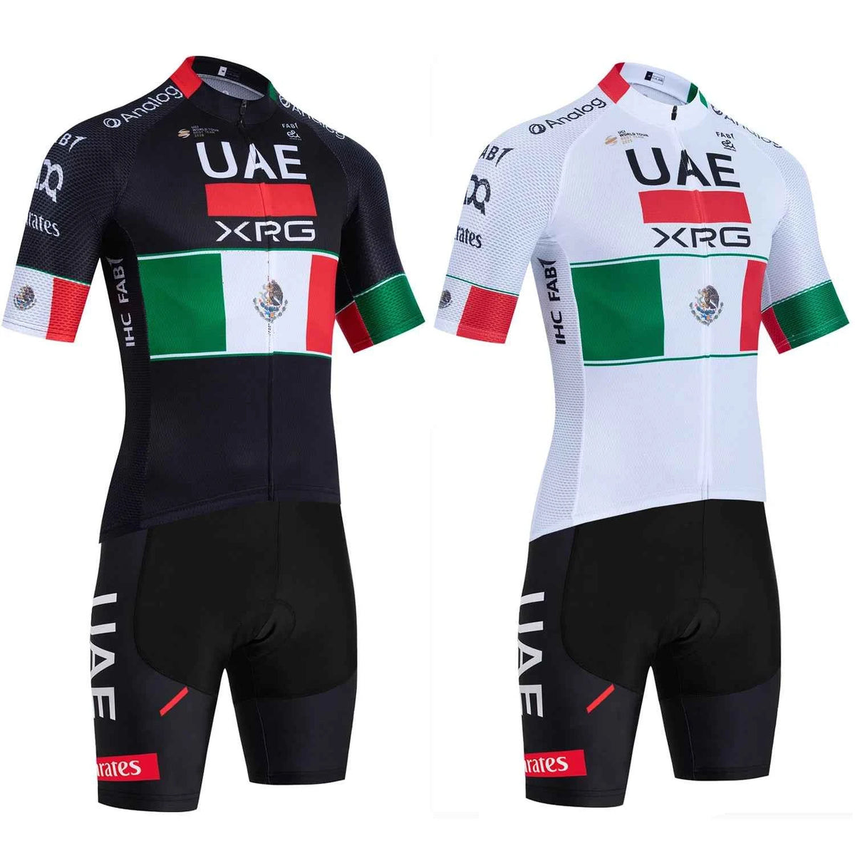 2026 New MEXICO Cycling Jersey UAE Team Bike Jersey Shorts Men Women Quick dry Ropa Ciclismo Pro Bicycle TShirt Clothing