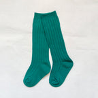 Spainish Children Socks Stripe Boys And Girls Cotton Sock Breathable Knee High Baby Long Socks School Uniform Socks 0-7Years