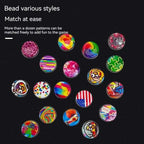 New Hand Spinner Series Elastic  Magnet Toy Colorful Decompression Fidget Spinner Toys for Adults Kids Christmas Gifts