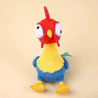 Kawaii Moana Pig Rooster Plush Toy Anime Pig Princess Chicken Stuffed Animals Accompany Sleep Toy Home Decor Kids Birthday Gifts