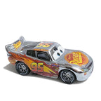 Disney Pixar Cars Piston Cup Racer Lightning McQueen Plated Version Magenta Color Alloy Diecast Model Toy Cars Children's Gift