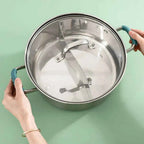 2PCS Silicone Pan Handle Cover – Heat Resistant Non-Slip Grip Sleeve