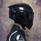 Full Face Racing Helmets Winter Warm Double Visor Motorcycle Helmet Motorbike Sports helmet LVS-701