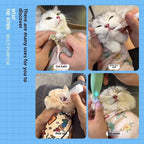 Cat Grooming Wrap - Anti-Bite, Anti-Scratch Swaddle for Medicine & Nail Clipping