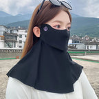 Drinking Water, Neck Protection, Sun Protection, Ice Silk Mask, No Trace, UV Protection, Cycling, Breathable and Sunshade