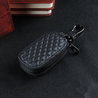 1Pcs Leather Key Holder Minimalist Keychain Case Wallet Key Storage Case Key Protector Large-capacity Multifunctional Key Pouch