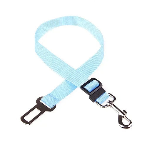 Adjustable Pet Cat Dog Car Seat Belt Pet Seat Vehicle Dog Harness Lead Clip Safety Lever Traction Dog Collars Dog Accessoires - WTN Essentials 