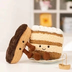 Cute Dessert Series Plush Toy Stuffed Food Cake,Egg Tart,Waffle,Pancake,Macaron,éclair Soft Doll Home Decor Gift for Children