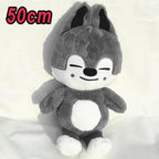 New Stray Kids SKZOO Plush Toy Teddy Hug Pillow Doll Fans Gift Plush Toy Seoul FM Week Cloak Doll Magic School Kid Birthday Gift