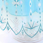 Children Snow Queen Costume Kids Elsa Cosplay Performance Sequins Disguise Girls Princess Party Elegant Fantasy Halloween Dress