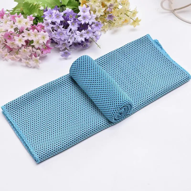 Circular Silicone Wrapped Cold Towel Cooling Towel Quick Drying Microfiber Towels Beach Accessories Towel Sport Fitness 2026