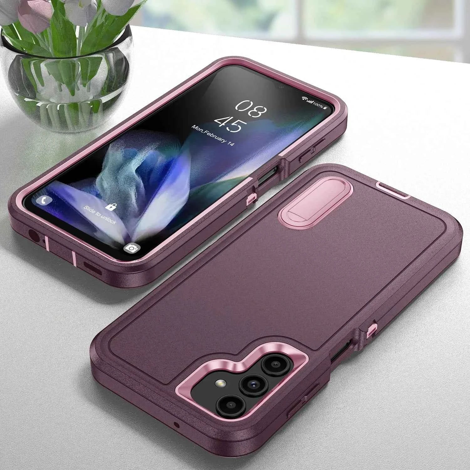 Anti-Shock Strong Cover Cases for Samsung Galaxy S26 Ultra A17 A54 5G A56 A36 A16 A15 A14 A53 S23 S25 FE S24 S25 edge S22 Plus
