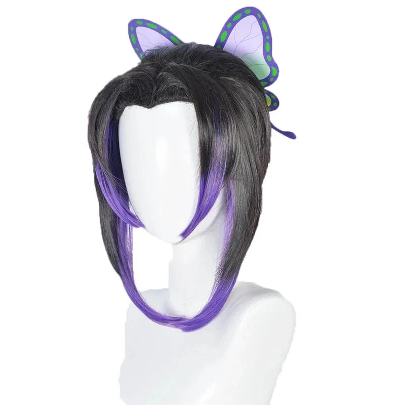 Kochou Shinobu Anime Cosplay Costume with - Wig Set