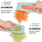 5 In1 Vegetable Fruit Slicer Multifunctional Manual Food Grater Cutter Potato Household Chopper Kitchen Veggie Dicer Gadgets