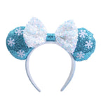 Cartoon Minnie Mouse Ear Headband New Holiday Party Christmas Snowman Headdress Cosplay for Adults Kids Hair Accessories