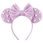 New Trendy Mouse Ears Headband 3.3"Velvet For Girls Soft Bow Hairband Halloween Festival Party Trip DIY Hair Accessories Gifts
