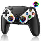 Controller for Playstation 5/PS5/PS5 Pro/Slim/PC,Wireless Gamepads RGB Joystick Turbo/Marco Program Dual Vibrate Game Controle