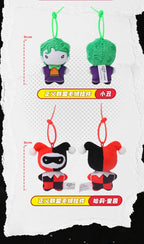 DC Justice League Plush Keychain Superhero Bag Charm