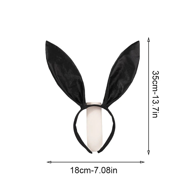 1pc sold color gingham rabbit ear headband in stock headband bunny girl hair clip Halloween rabbit headband