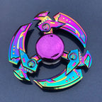 New Metal Rainbow Fidget Spinner Gradient Color R188 Mute Bearing EDC Hand Spinner Fingertip Gyro Anti-Anxiety Adult Toys Gifts