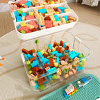 Plastic Storage Box For Lego Children Jigsaw Puzzle Building Block Container Classification Part Sort Box Kidroom Toy Organizer