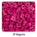 100Pcs DIY Bricks Parts 3024 1x1 Plate Educational Tech Construction Assmble Compatible Block Parts Toys for Child Kids