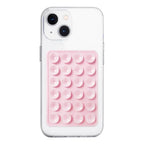 Candy Color Silicone Suction Phone Case Mount Non Slip Suction Cup Phone Stand Silicone Phone Holder For Selfies and Videos