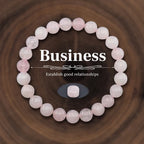8mm Natural Stone Beaded Bracelet for Women Men Amethysts Crystal Quartzs Agate Tiger Eye Elastic Bangles Good Luck Jewelry