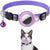 Cat AirTag Holder Collar – Adjustable Reflective Breakaway Kitten Collar with Bell & Waterproof AirTag Case